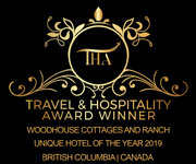 2019 Travel and Hospitality Award Winner - Woodhouse Cottages and Ranch